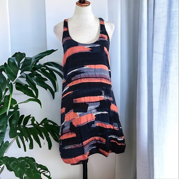 Splendid Women's Relaxed Fit Racerback Tank Top Midi Dress Size Medium - Picture 1 of 8